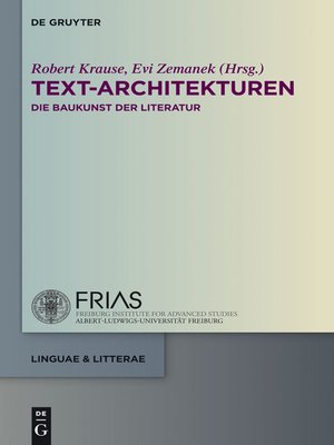 cover image of Text-Architekturen